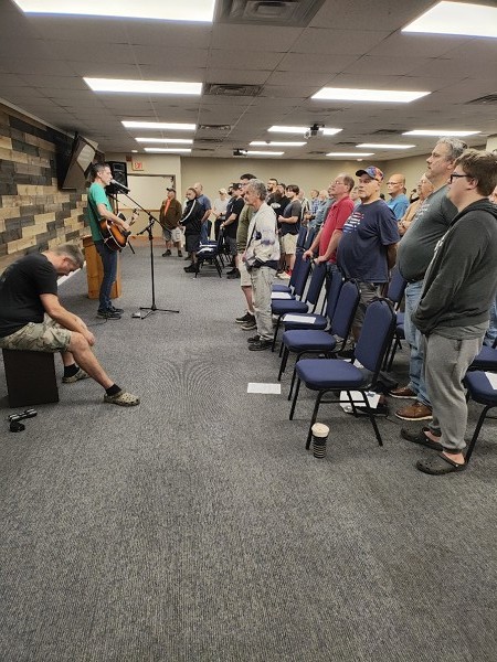 Brothers Worshiping Together